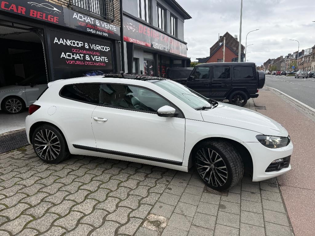 VW Scirocco 1.4Turbo 160pk 1er Main Carnet Car Pass FULL, Autos, Cuir, Euro 5, Achat, Entreprise
