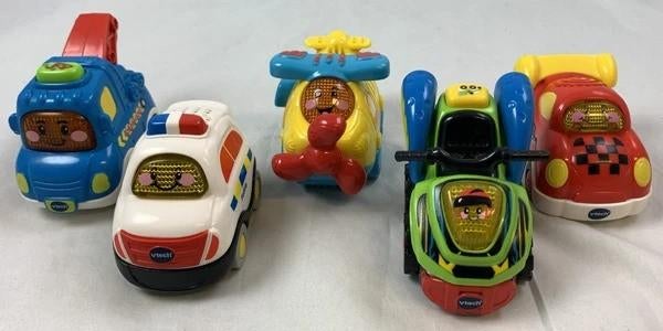 Ensemble de voitures VTech Toet Toet, collection de véhicule, Envoi, Comme neuf