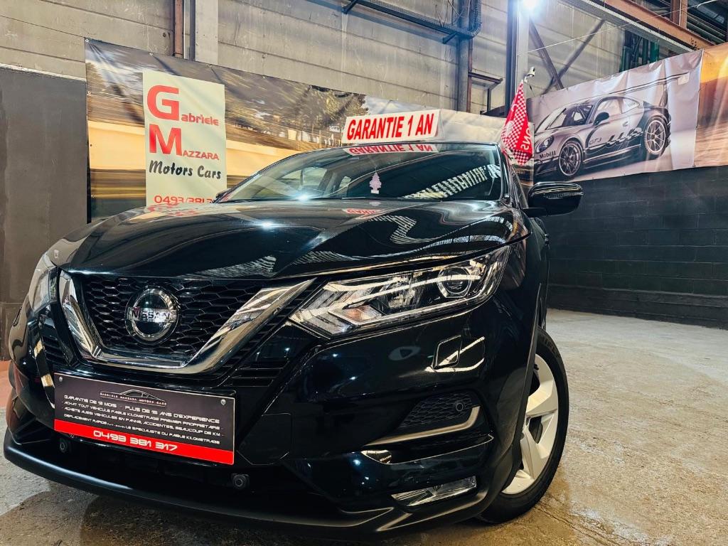 Nissan Qashqai 1.3i lederen CarPlay GPS-camera, Auto's, Nissan, Leder, Start-stop-systeem, Qashqai, 103 kW