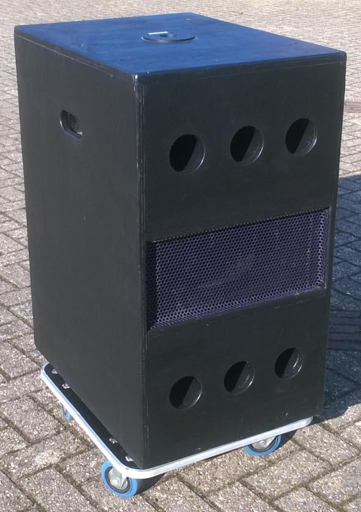 Luidsprekers Subs 2x15 inch 800 Watt, bandpass (2 stuks), Autres marques, Comme neuf, 120 watts ou plus, Subwoofer