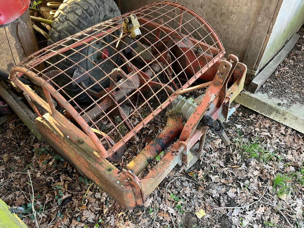 Spitmachine, Ophalen, Grondbewerking