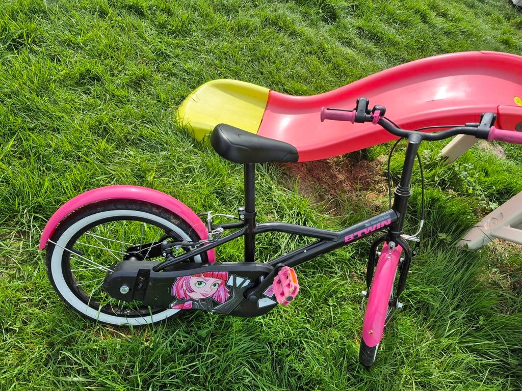 Velo btwin filles 5 a 8 ans etat neuf, Vélos & Vélomoteurs, Enlèvement