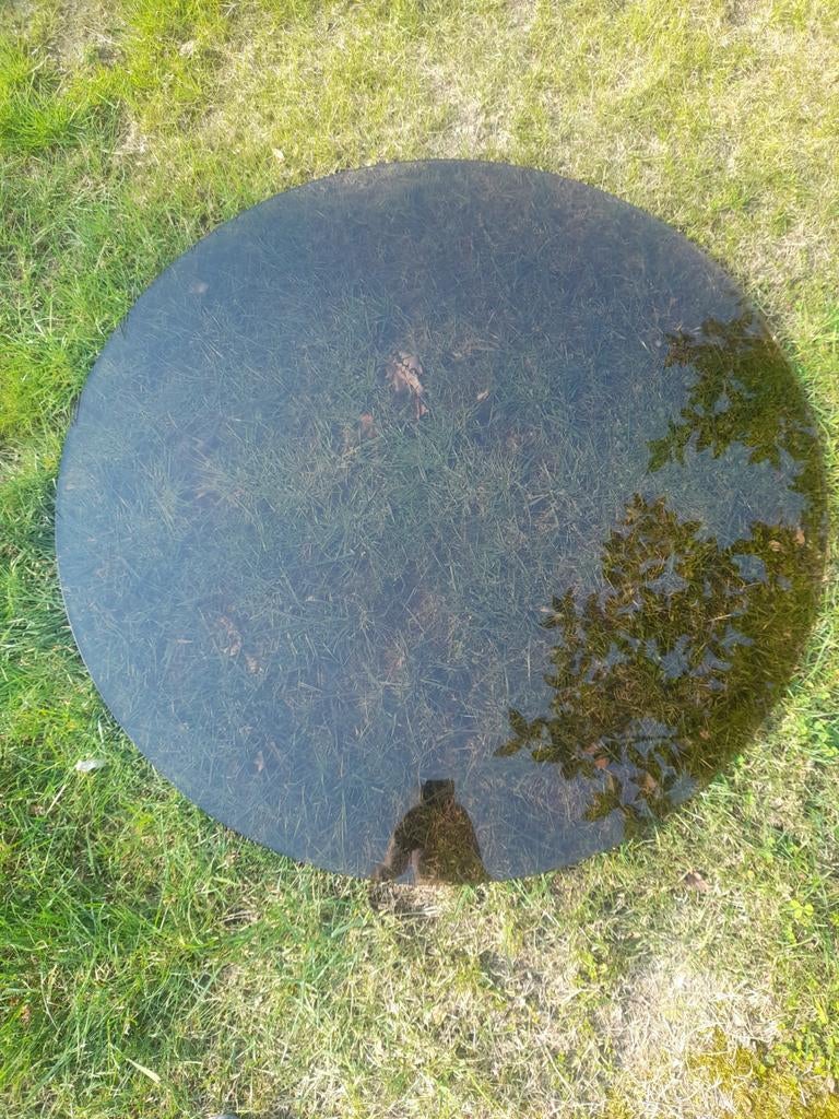 Plateau de table en verre de 1 m 10 x 9 mm d'épaisseur., Jardin & Terrasse, Enlèvement ou Envoi