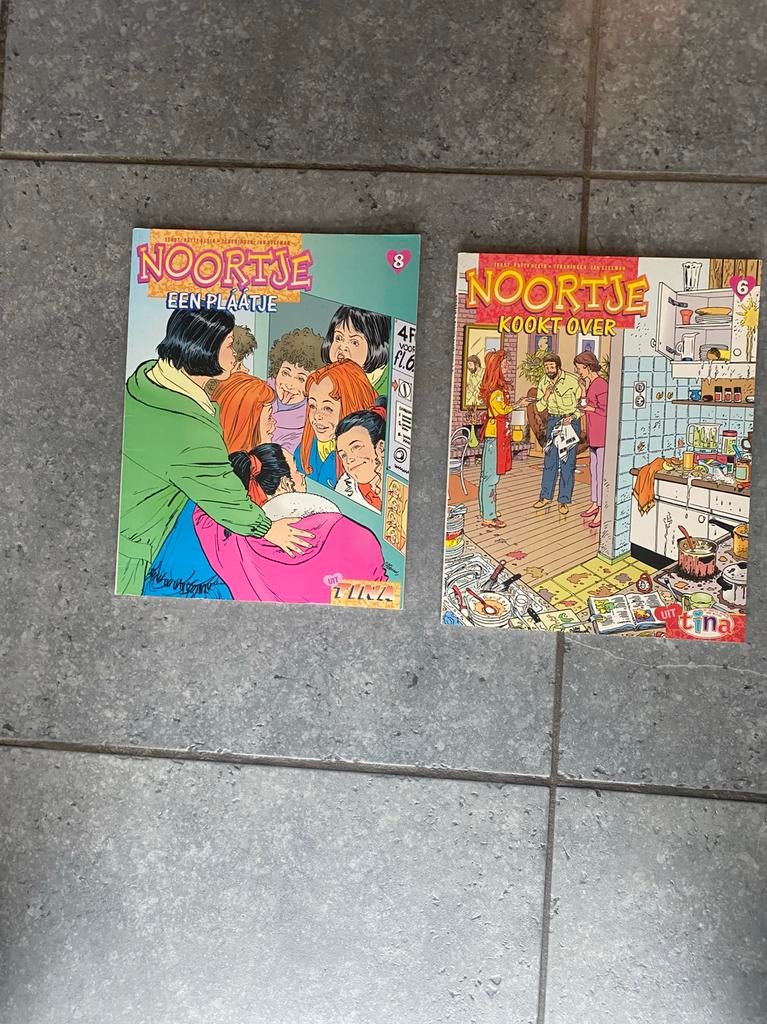 Set van 2 Noortje stripalbums - Deel 6 en 8, Enlèvement, Comme neuf