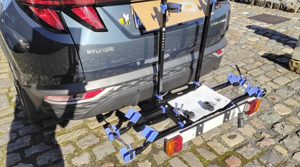 Tacx fietsdrager, Auto diversen, Fietsendragers, Ophalen, 2 fietsen, Zo goed als nieuw, Trekhaakdrager