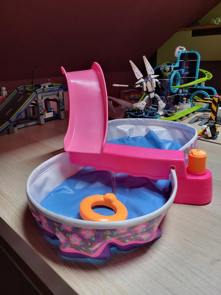 Barbie vintage zwembad, Ophalen