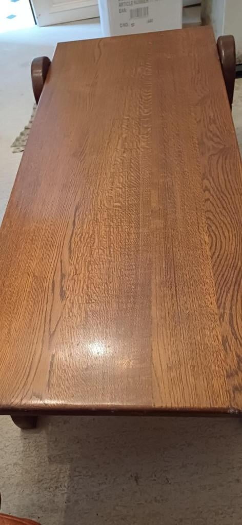 Table basse, Ophalen, Zo goed als nieuw, Eikenhout