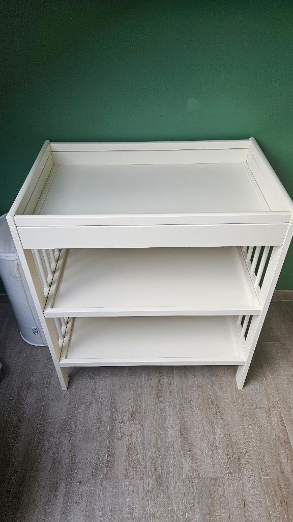 Verzorgingstafel, Ikea, 105 cm ou plus, Comme neuf, Enlèvement, 50 à 70 cm