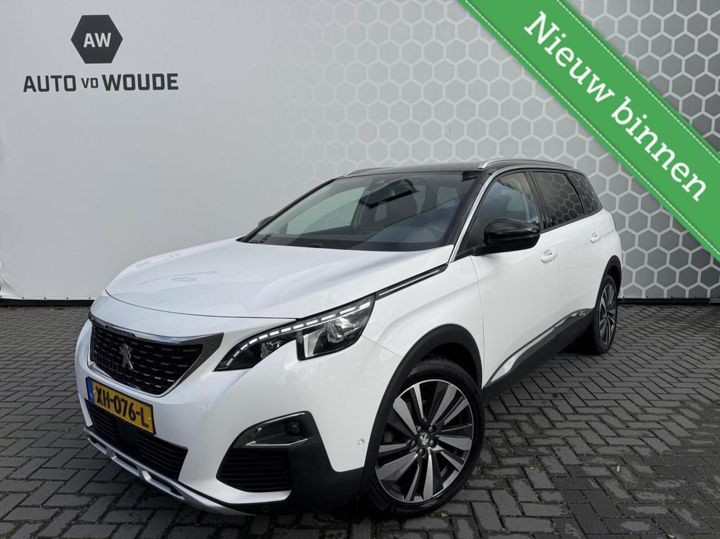 Peugeot 5008 1.6 184PK GT-Line 7 zits Automaat Leer Stoelver, Cuir, Achat, Euro 6, Entreprise