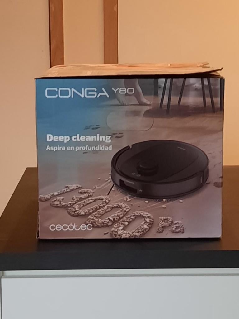 Robotstofzuiger CECOTEC Conga Y80, Nieuw, Robotstofzuiger, 2000 watt of meer, Ophalen
