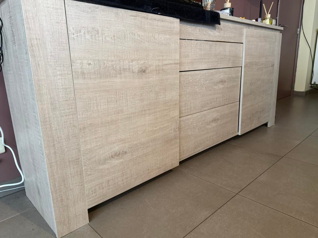 Volledig eettafel  met kasten met tv kast, Huis en Inrichting, Ophalen, Zo goed als nieuw