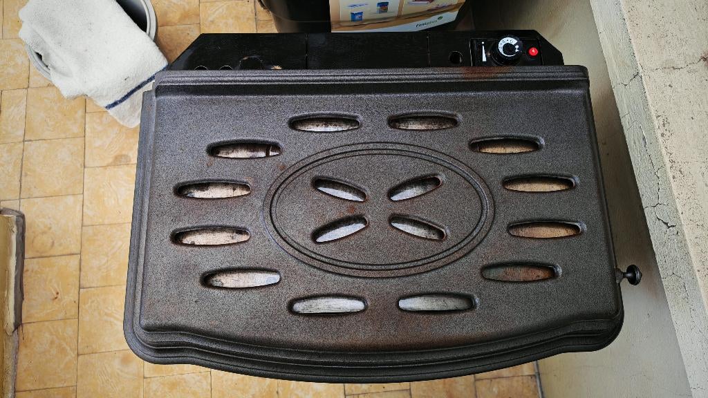 Poele/chauffage au gaz, Huis en Inrichting, Kachels, Ophalen, Gebruikt, Gas, Vrijstaand