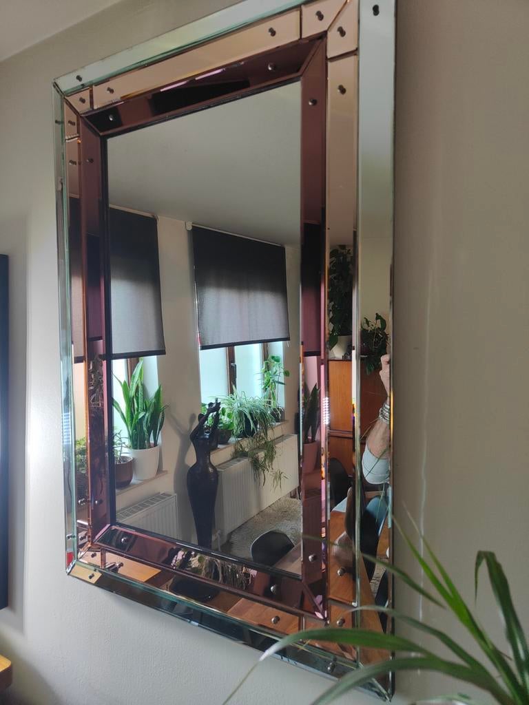 Wandspiegel-Italië-1930, Huis en Inrichting, Ophalen of Verzenden