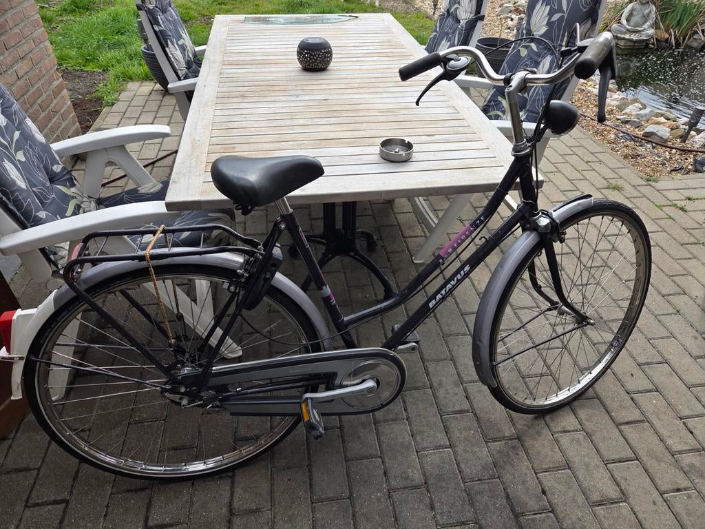 Damesfiets Batavus, Ophalen