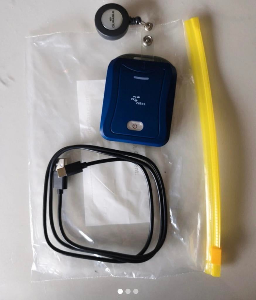 Zetes eID reader voor thuisverpleegkundigen, Computers en Software, E-readers, Ophalen of Verzenden, Gebruikt, Overige merken