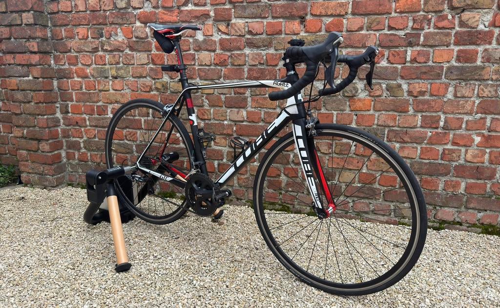 Cube Agree GTC SL + Elite Tuo, Vélos & Vélomoteurs, Enlèvement, Utilisé, Carbone, Hommes