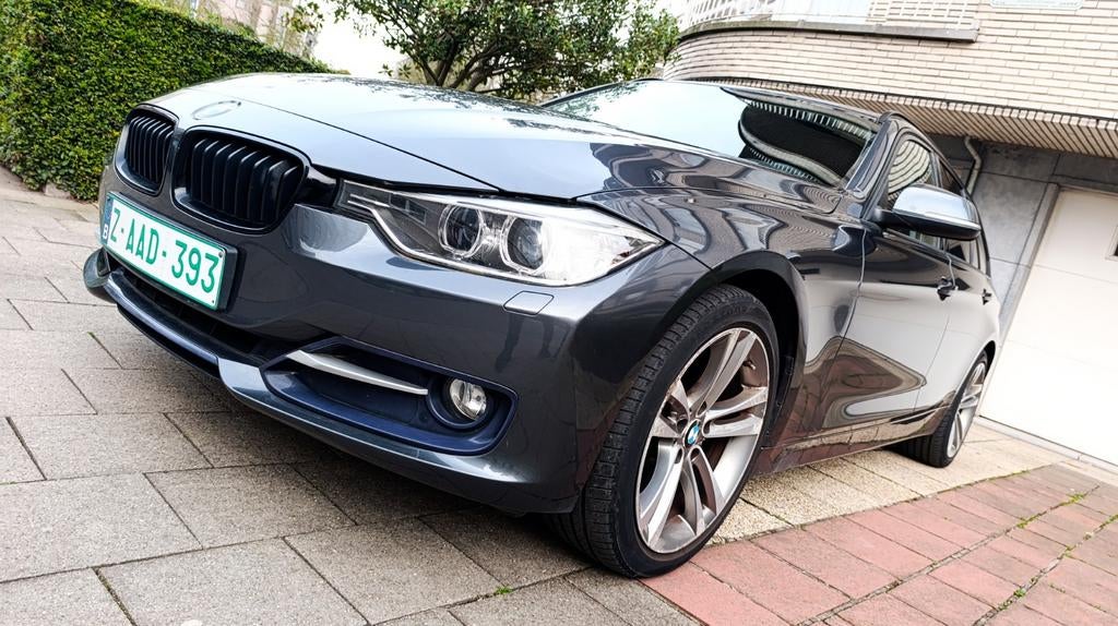 BMW 316 1.6 EssenceBrk Manuel Cuir Clim GPS E6b2015 172000kM, Argent ou Gris, Achat, Euro 6, Entreprise