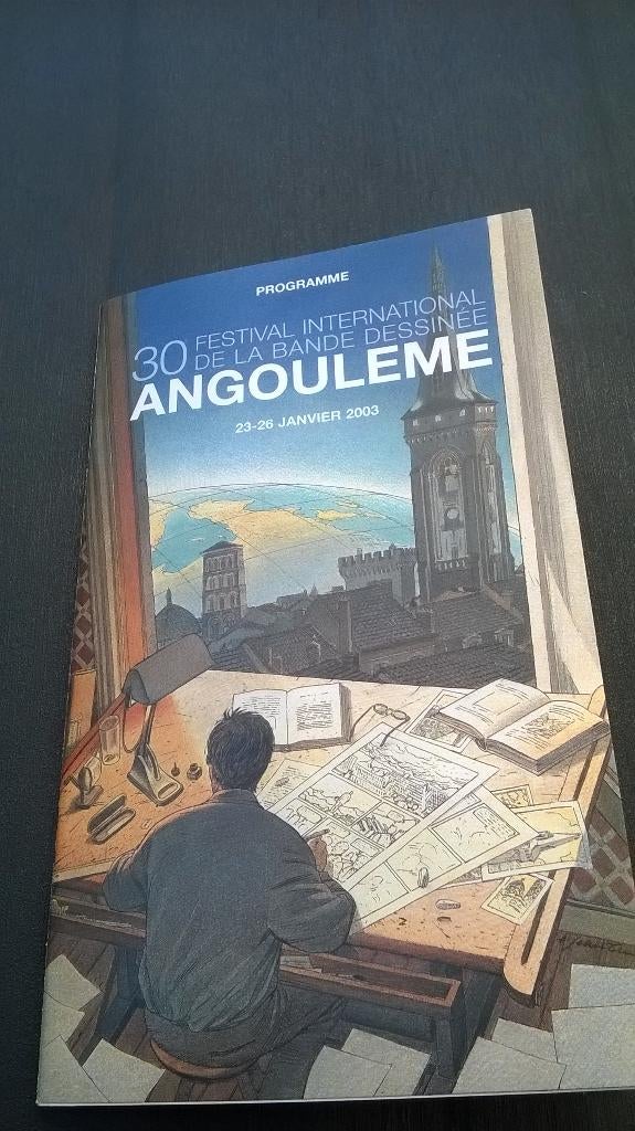 Programme 30ème Festival d’Angoulème – François Schuiten, Livres, BD, Enlèvement ou Envoi, Une BD, Comme neuf, Schuiten - Peeters