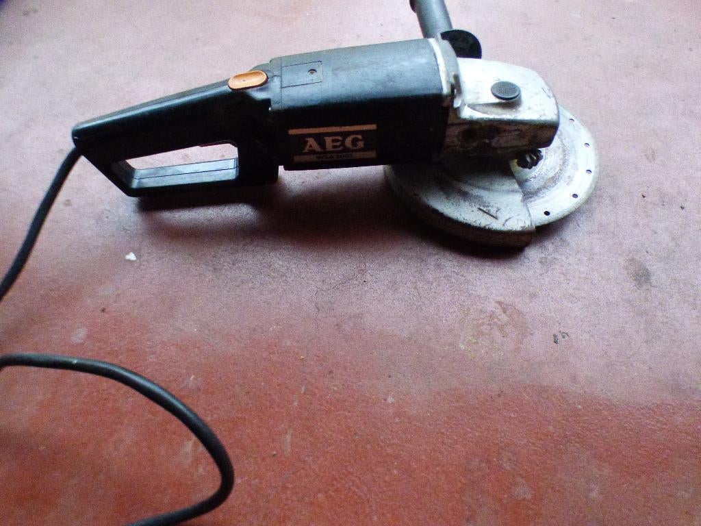 Haakse slijpmolen AEG   230mm, Enlèvement, Utilisé, Meuleuse d'angle