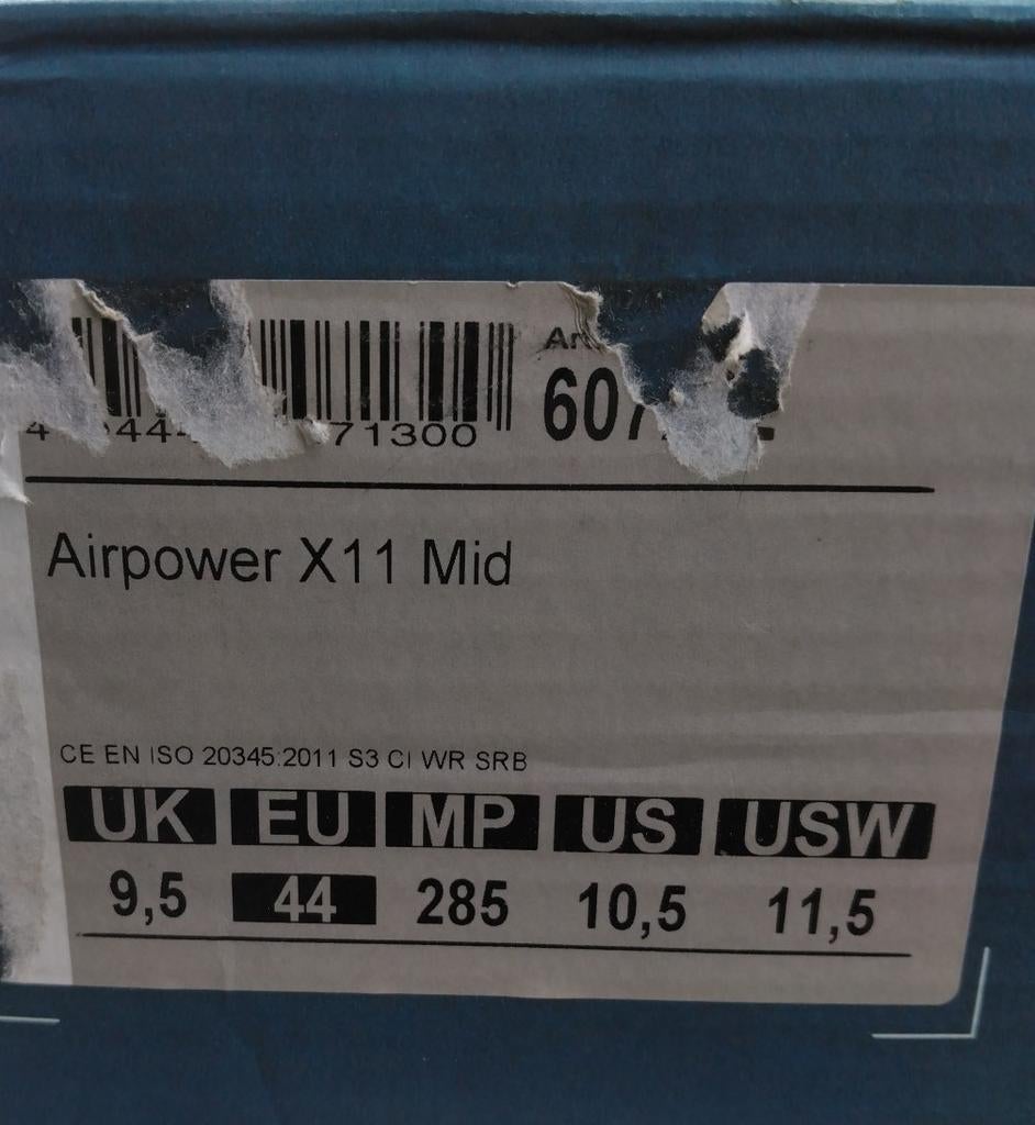 Veiligheidsschoenen, Ophalen, Nieuw