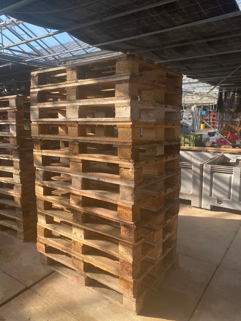 Europalet, Ophalen, Zo goed als nieuw