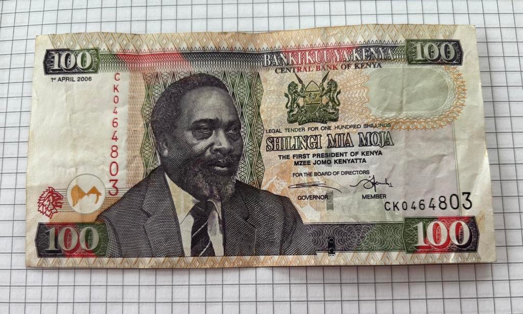 2 Keniaanse bankbiljetten, Postzegels en Munten, Bankbiljetten | Afrika, Ophalen of Verzenden, Overige landen, Los biljet