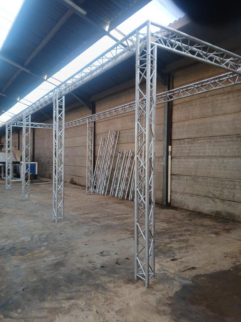 Truss constructie (trussing), Ophalen