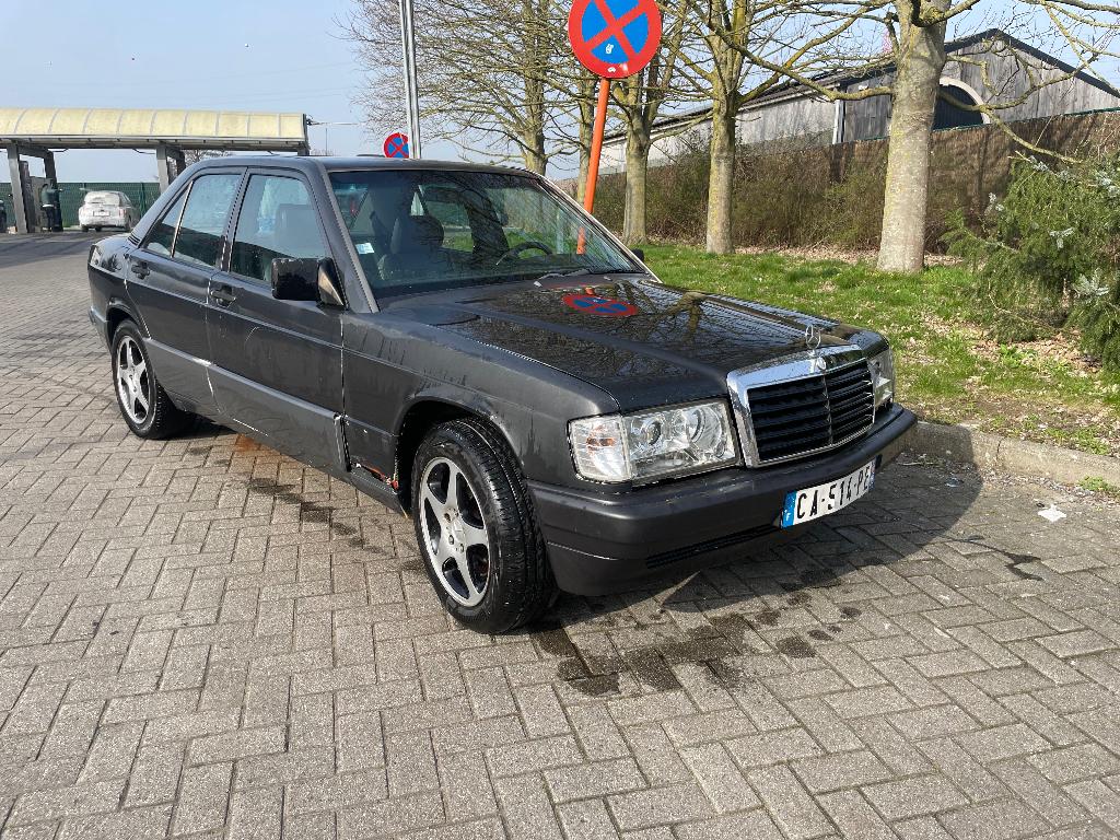 Mercedes 190d 2.5, Autos, Cuir, Achat, Climatisation automatique, Série 190