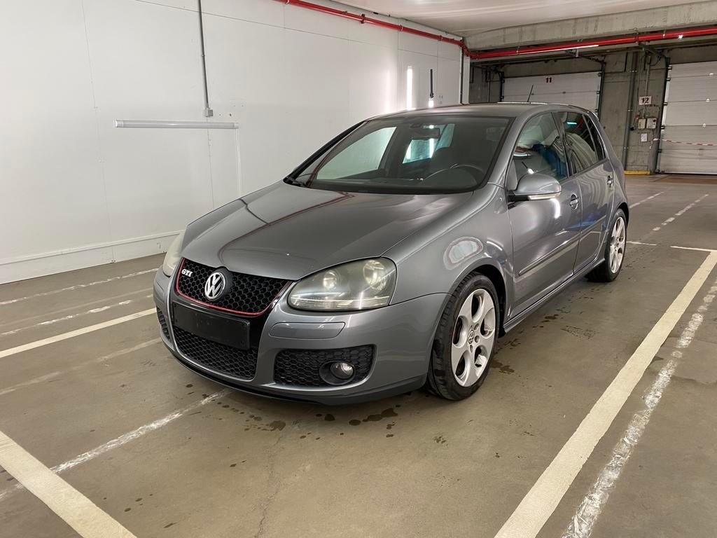 Golf V GTI 2.0 turbo 16v FSI, Auto's, Voorwielaandrijving, Zwart, 4 cilinders, Leder