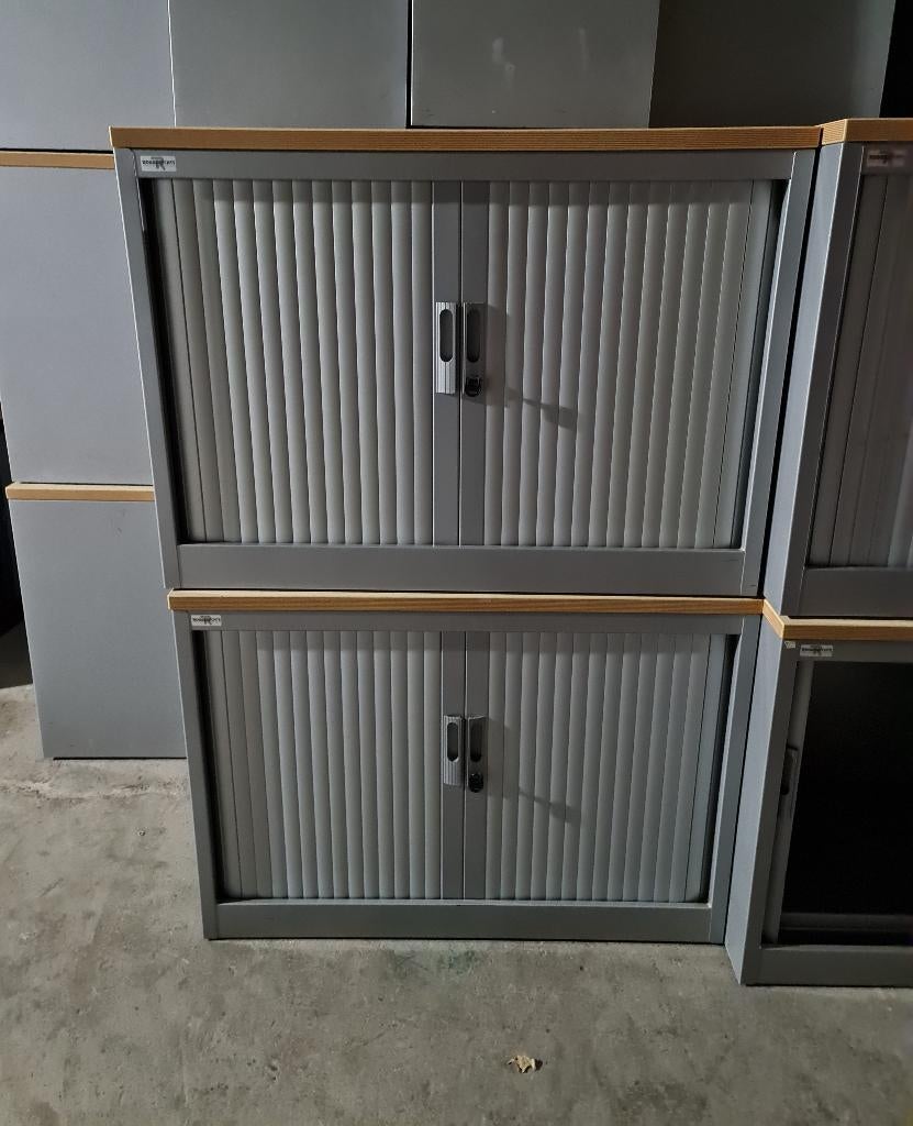 Armoire métallique professionnels à rideaux 73x100x45, Maison & Meubles, Enlèvement ou Envoi, Comme neuf