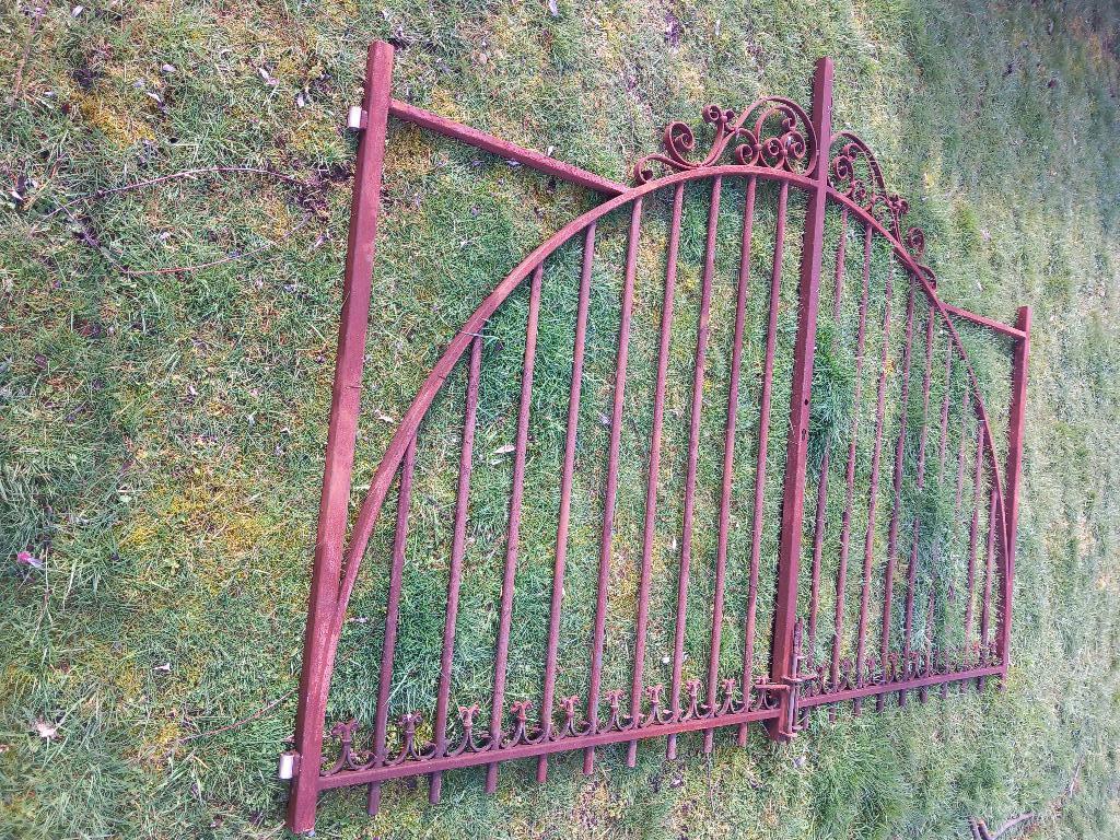 Nieuw ijzeren hekken te koop 3m breed, Tuin en Terras, Ophalen, Met poort, Nieuw, Sierhekwerk