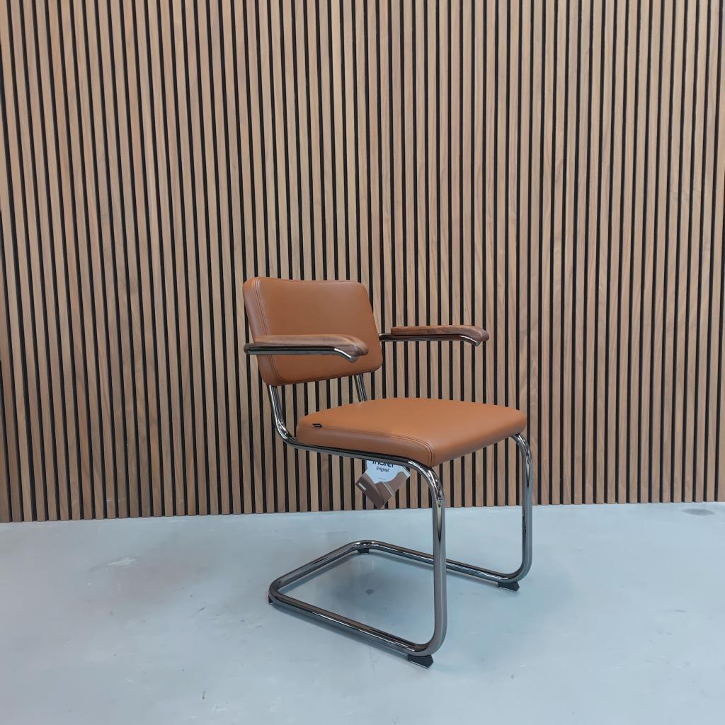 Thonet S64 PV - Cognac leder, Enlèvement ou Envoi