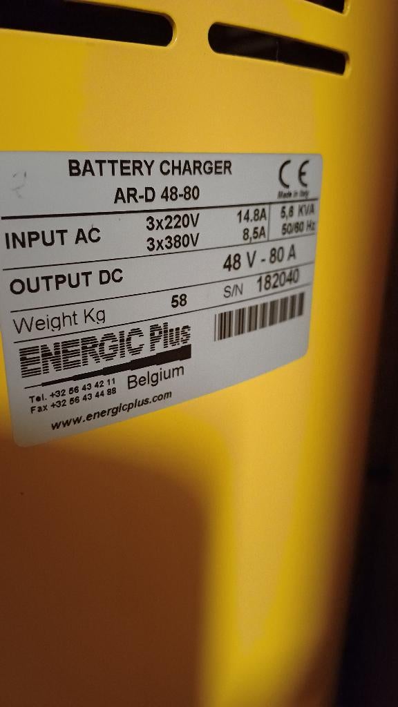 Heftruck Lader, Ophalen, Gebruikt