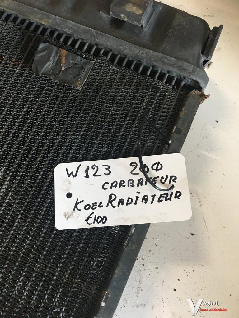 Mercedes W123 200 carburateur  Radiateur, Ophalen, Gebruikt, -, -