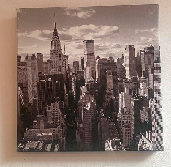 Tableau New York en noir et blanc, Enlèvement ou Envoi