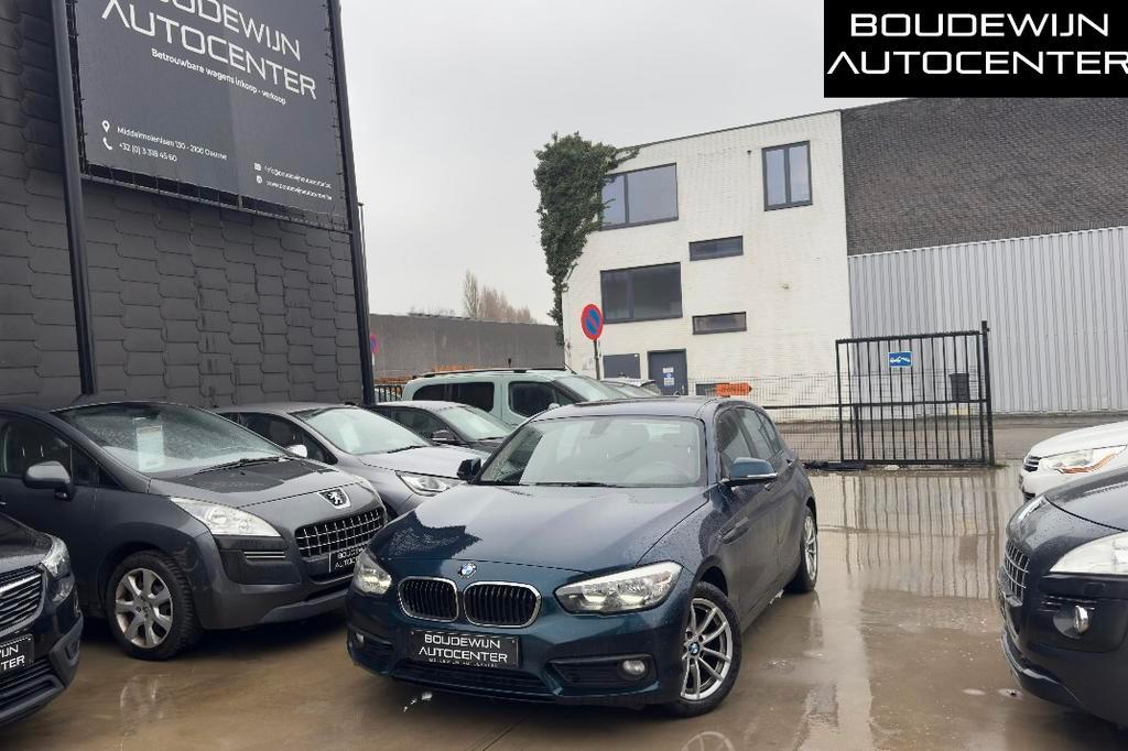 Bmw 1 Serie 116D EURO 6B Efficient Dynamic 2015 - 215.xxxkm, Blauw, 5 deurs, Te koop, Stadsauto