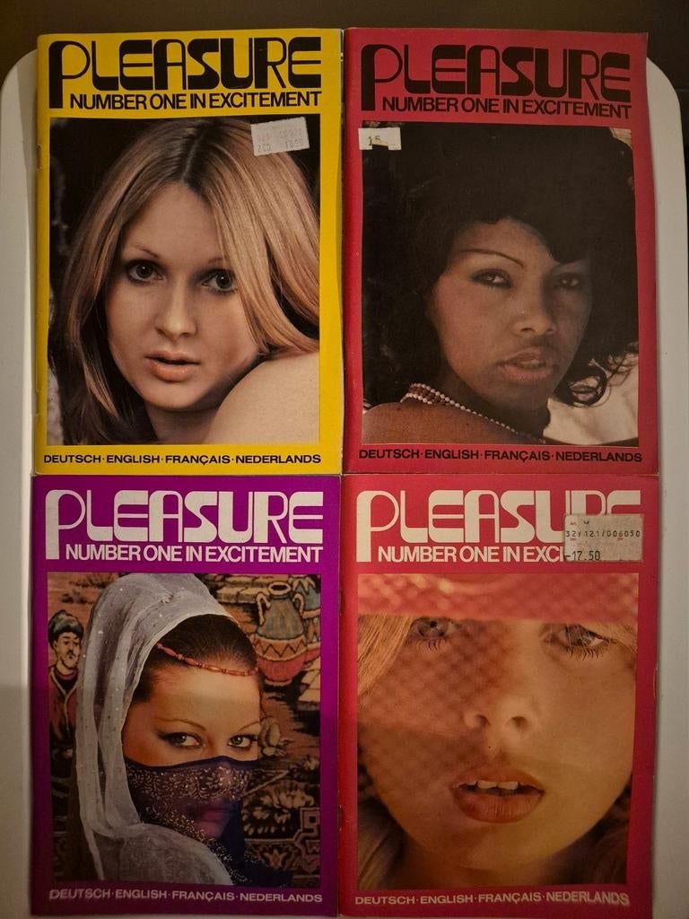 Lot de 4 magazines Pleasure pour passionnés, Livres, Enlèvement ou Envoi