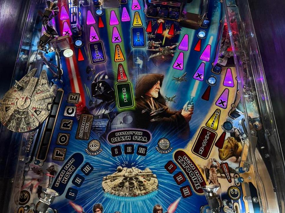 Flipperkast Star Wars Pro, Verzamelen, Ophalen, Zo goed als nieuw, Flipperkast, Stern