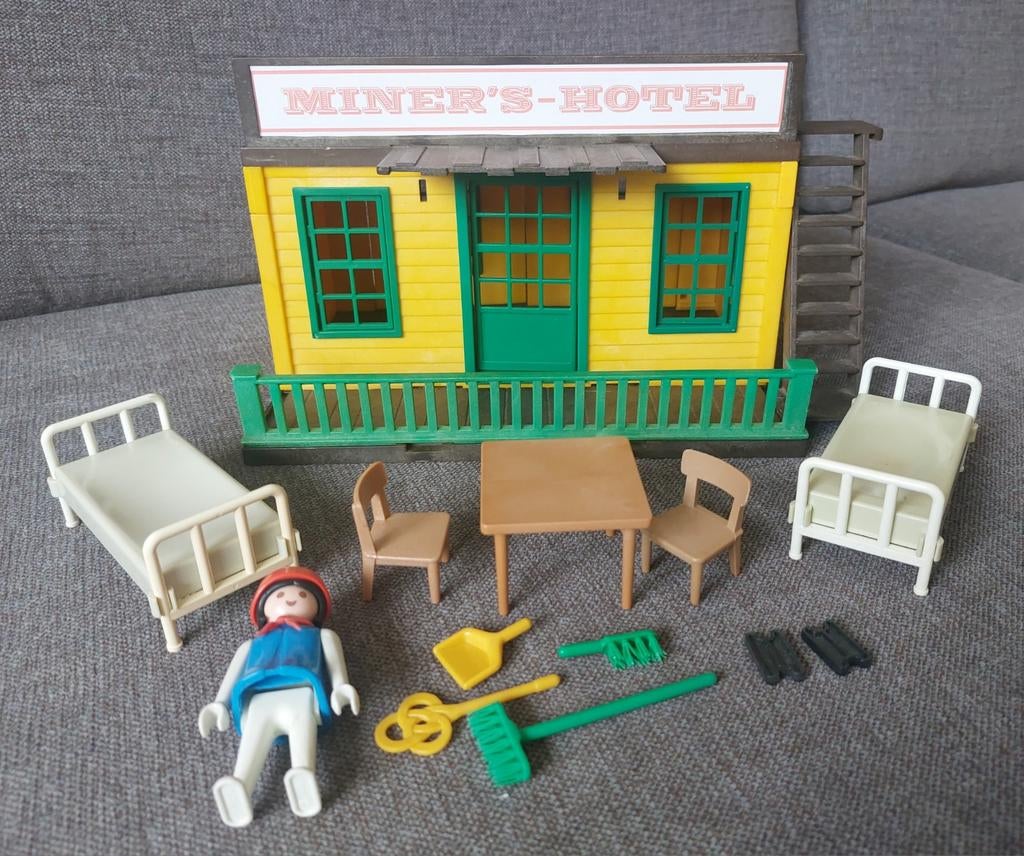 Playmobil 3426 Mijnwerkershotel, Kinderen en Baby's, Speelgoed | Playmobil, Ophalen of Verzenden