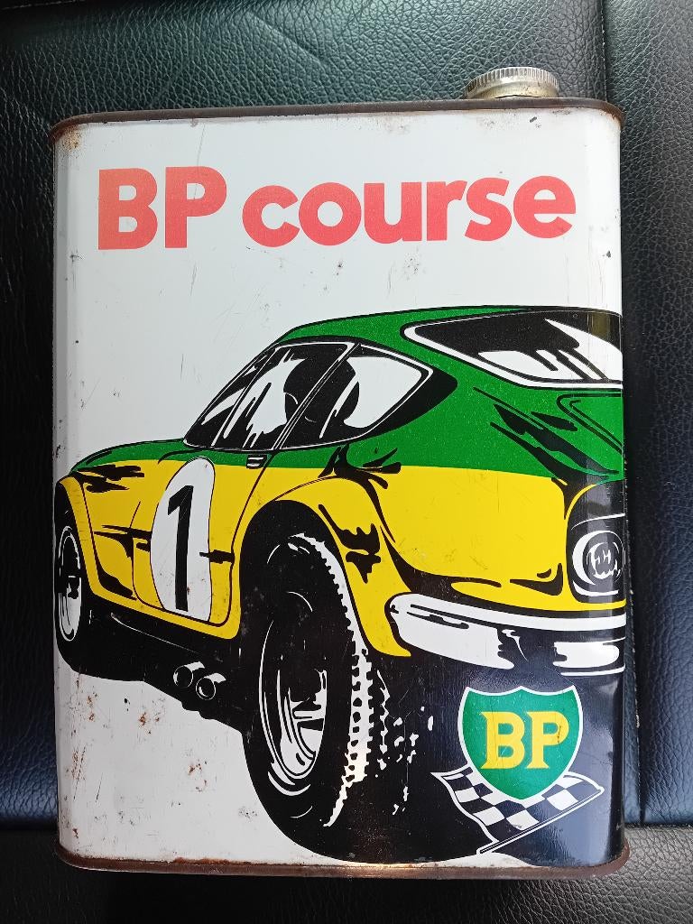 Rare bidon d'huile BP Course Ferrari Daytona 365 GTB, Collections, Enlèvement ou Envoi, Comme neuf
