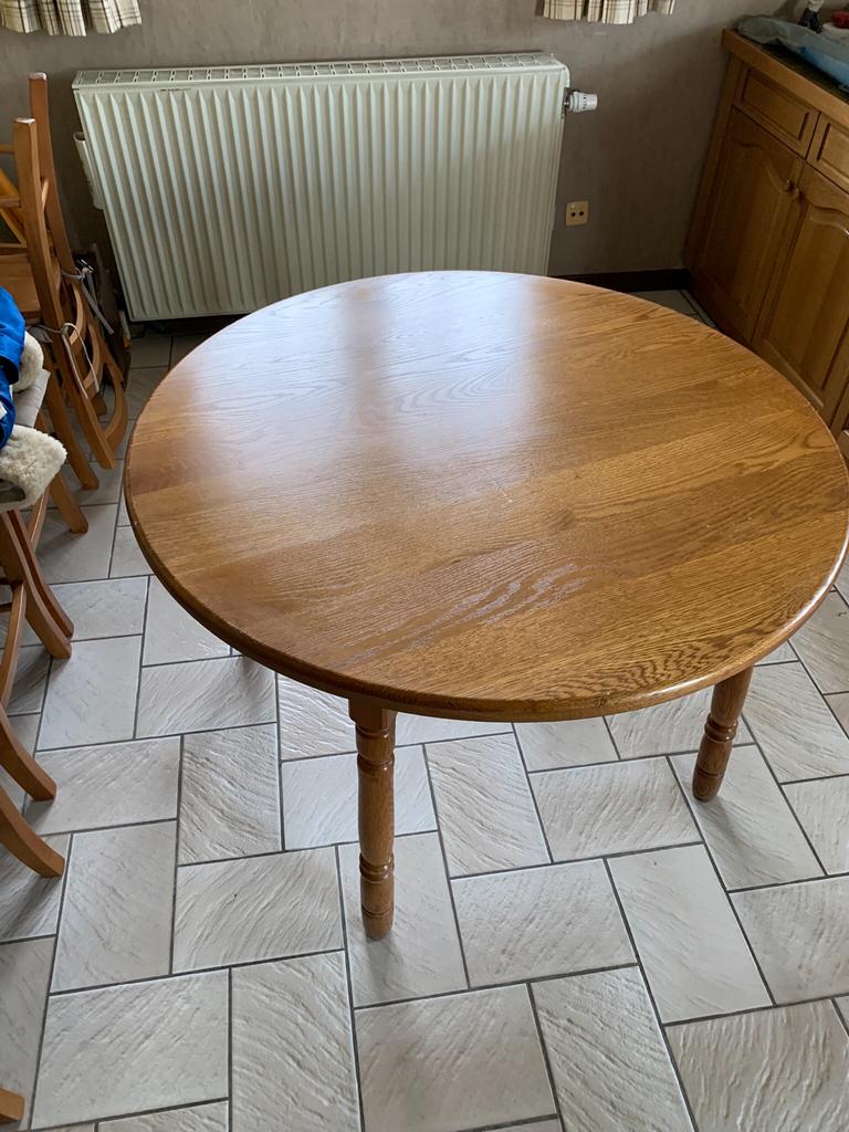 Keukentafel en stoelen, Ophalen, Zo goed als nieuw
