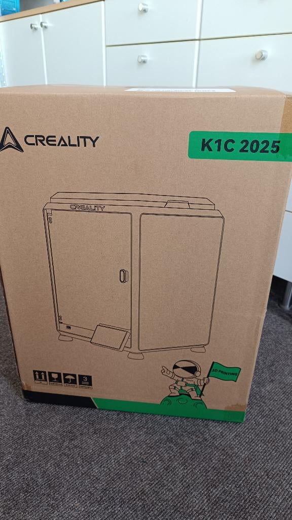 Creality K1C 2025 - 3D printer NIEUW, Computers en Software, 3D Printers, Ophalen of Verzenden, Ingebouwde Wi-Fi, Nieuw, Creality 3D