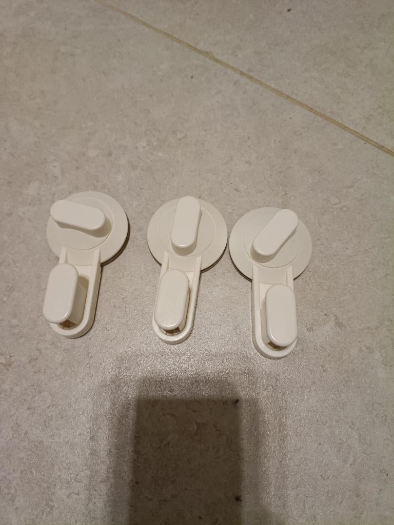 Zuignappen ikea, Ophalen of Verzenden, Gebruikt, Wit, Handdoek