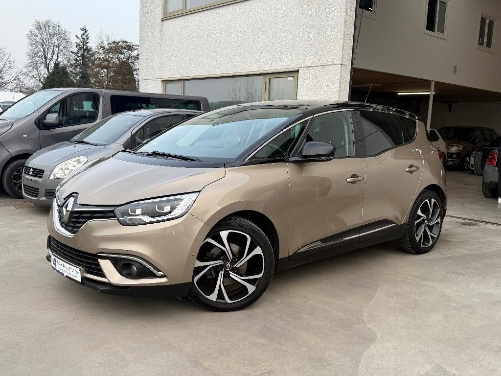 Renault Scenic Bose Editie, Massage, Automaat, Full Opt, 12m, Auto's, Renault, Monovolume, 4 cilinders, Leder en Stof, Beige