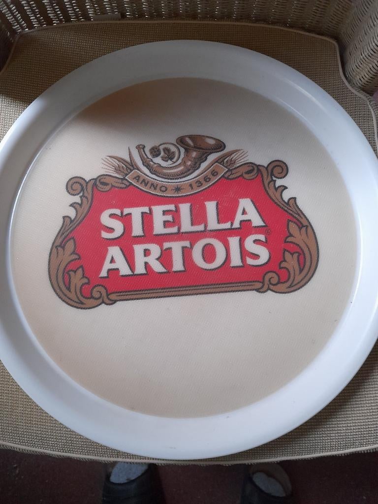 Assiette décorative en plastique Stella Artois, Enlèvement ou Envoi, Stella Artois