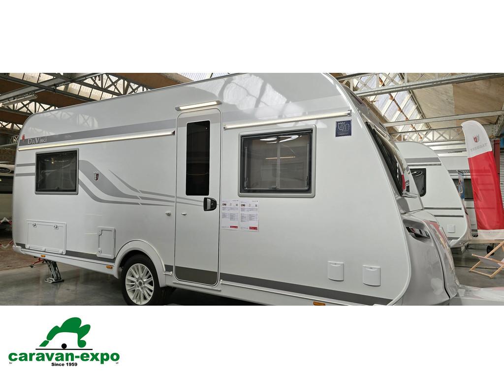 TABBERT DA VINCI 495 HE, Caravans en Kamperen, Caravans, Bedrijf, tot en met 4, 1250 - 1500 kg, Tabbert, 6 tot 7 meter