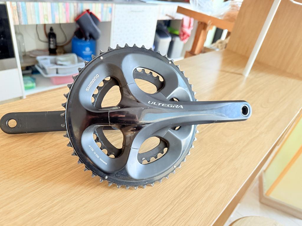 Shimano ultegra 6700 groepset, Fietsen en Brommers, Fietsonderdelen, Gebruikt, Overige typen, Overige materialen, Racefiets, Ophalen