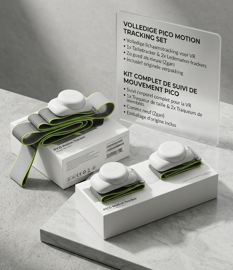 Pico Motion Trackers – 2 trackers jambes + 1 tracker taille, Consoles de jeu & Jeux vidéo, Virtual Reality, Enlèvement ou Envoi