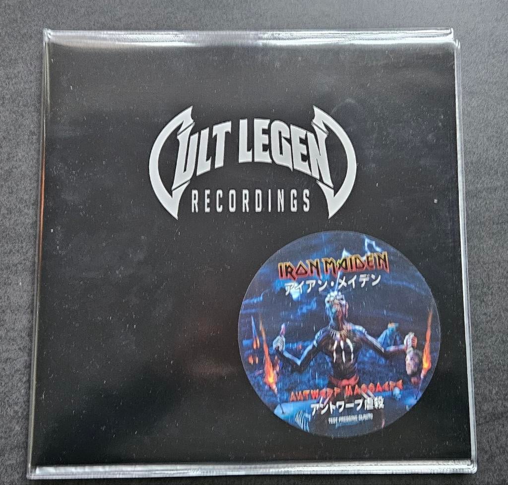 Iron Maiden  - Antwerp Massacre, test pressing, Cd's en Dvd's, Verzenden