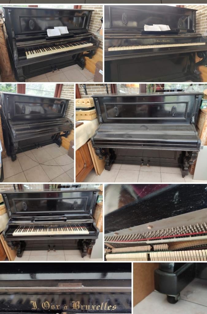 Piano buffet, Musique & Instruments, Pianos, Enlèvement, Utilisé, Noir, Autres types